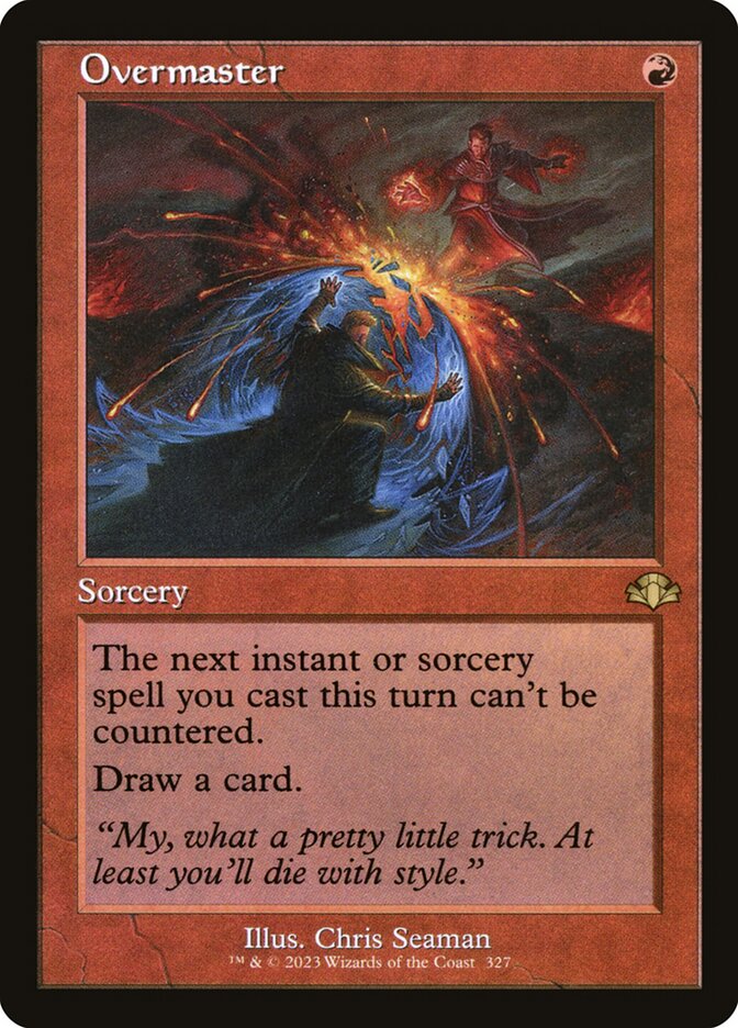 Overmaster 327 (Dominaria Remastered)  - Retro Foil
