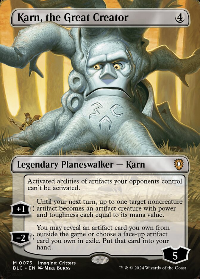 Karn, the Great Creator (Commander: Bloomburrow) 