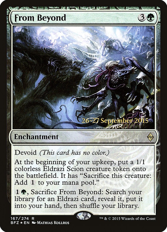 From Beyond (Prerelease Cards)  - undefined