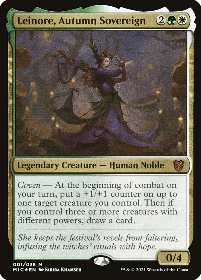 Leinore, Autumn Sovereign (Commander: Innistrad: Midnight Hunt)  - undefined