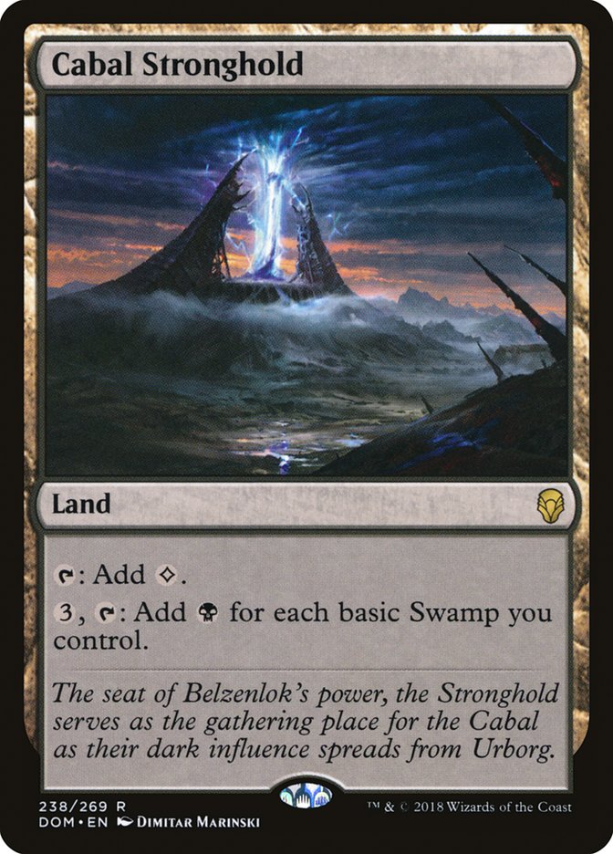 Cabal Stronghold (Dominaria) 
