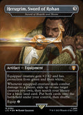 Herugrim, Sword of Rohan - Sword of Hearth and Home 384 (Commander: The Lord of the Rings: Tales of Middle-earth)  - Borderless Surge Foil
