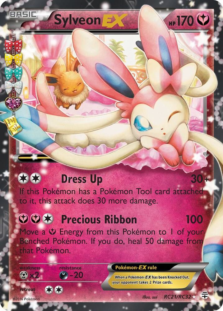 Sylveon EX (Generations: Radiant Collection)  - Holofoil