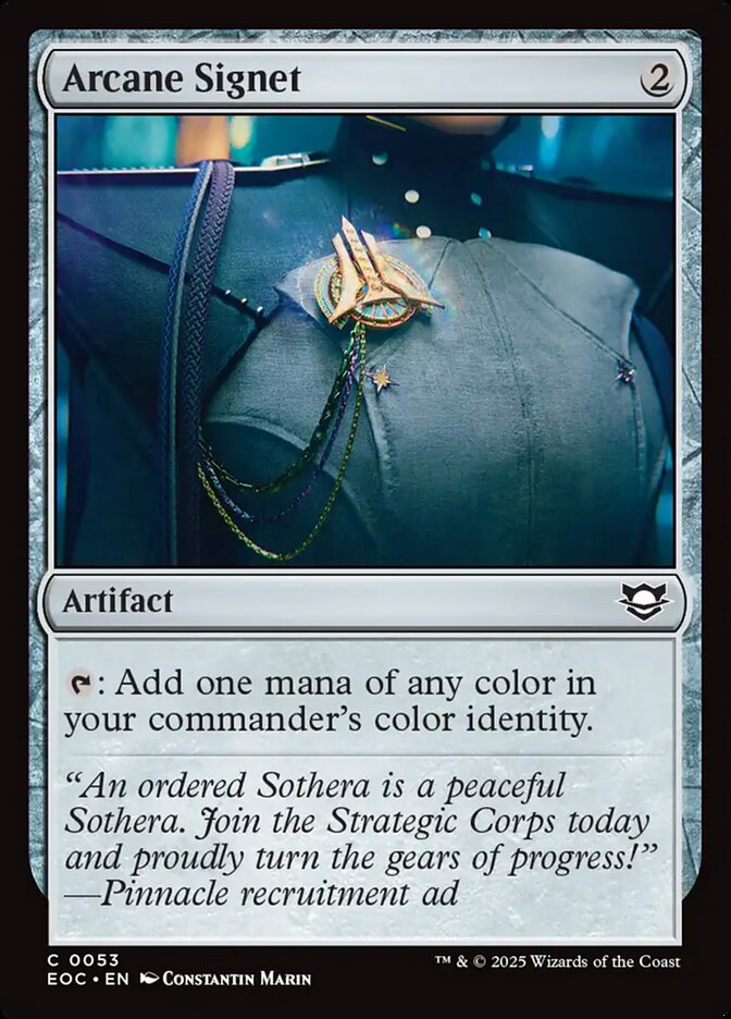 Arcane Signet 53 (Commander: Edge of Eternities) 