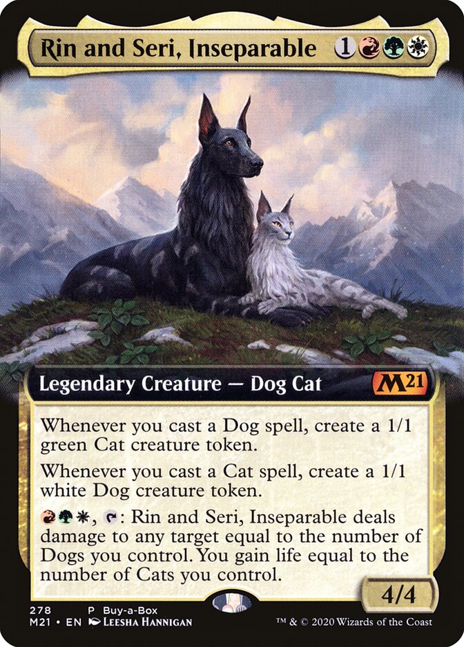 Rin and Seri, Inseparable (Buy-A-Box Promos) 