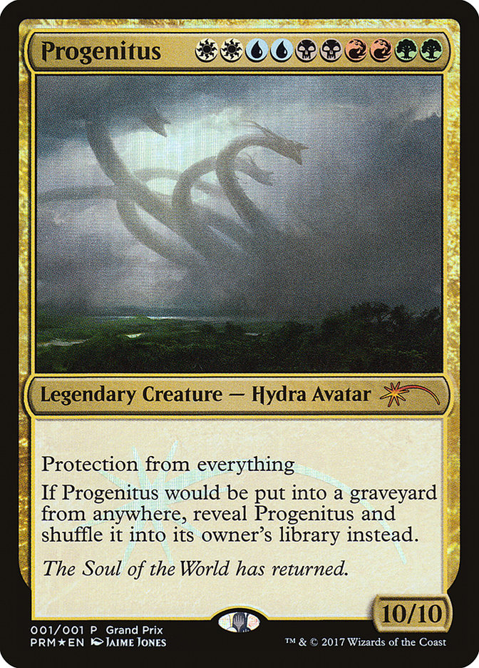 Progenitus 1/1 (Grand Prix Promos)  - Foil