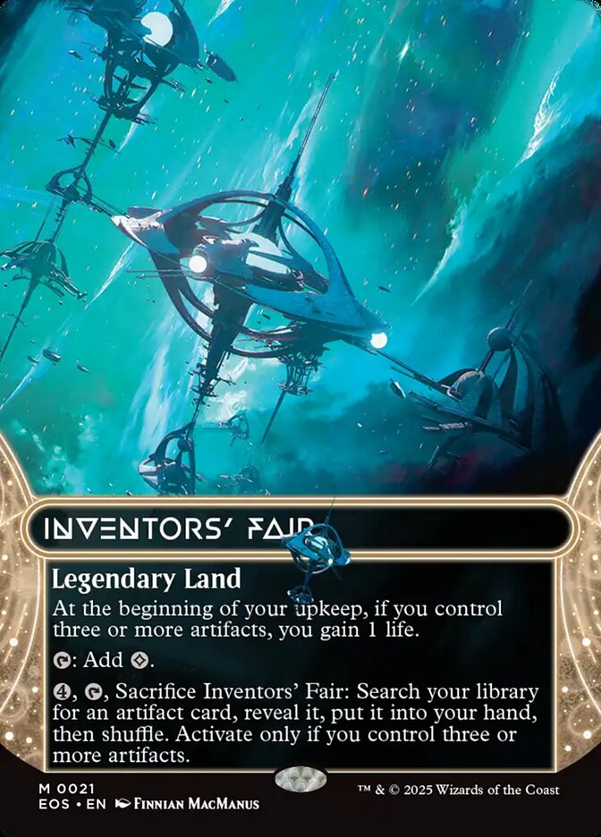 Inventors' Fair 21/45 (Edge of Eternities: Stellar Sights)  - Borderless