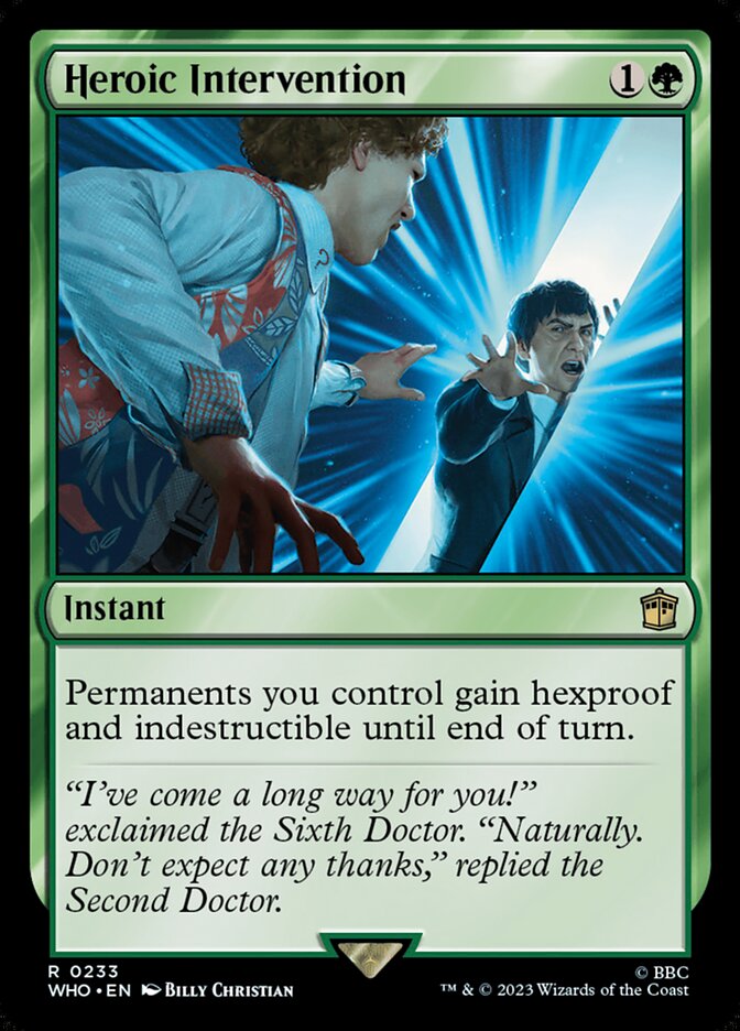 Heroic Intervention (Universes Beyond: Doctor Who)  - undefined