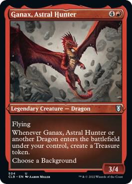 Ganax Astral Hunter Foil Etched (Commander Legends: Battle for Baldur's Gate)  - undefined