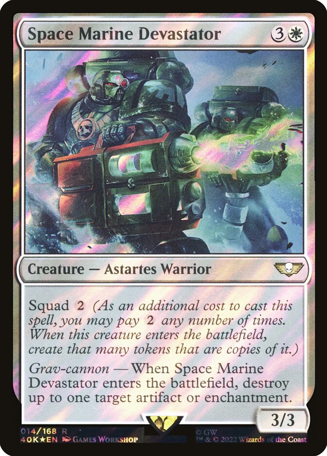 Space Marine Devastator (Universes Beyond: Warhammer 40,000)  - undefined