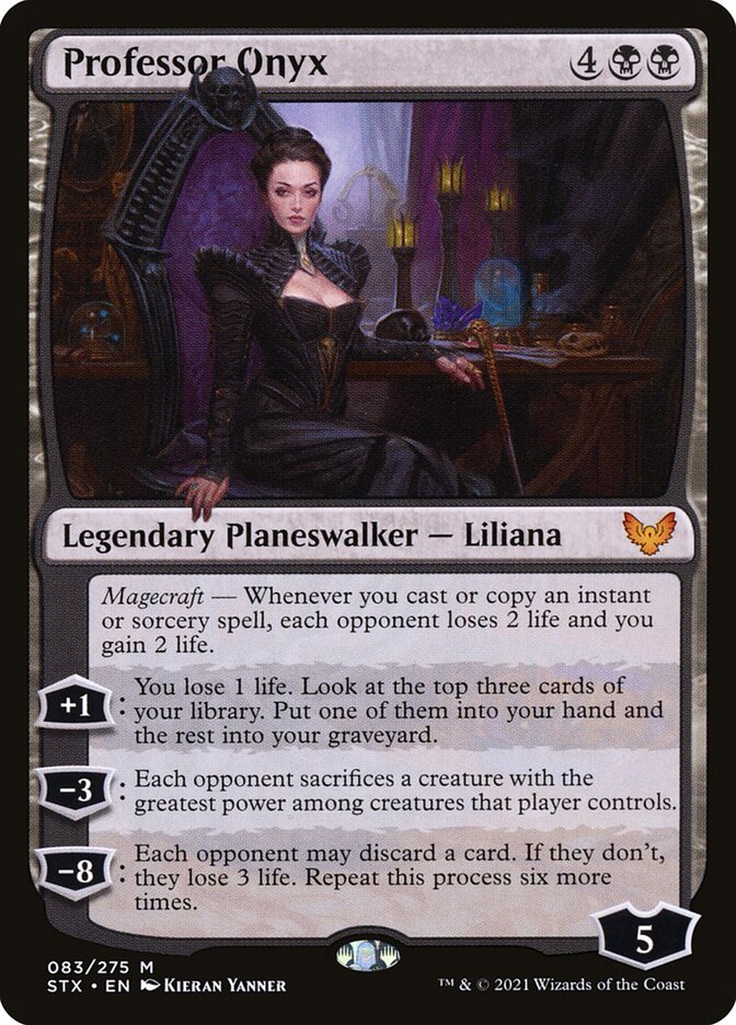 Professor Onyx (Strixhaven: School of Mages) 