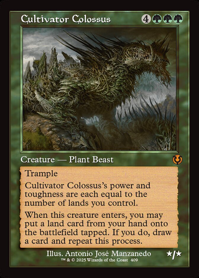 Cultivator Colossus 409 (Innistrad Remastered)  - Retro Foil