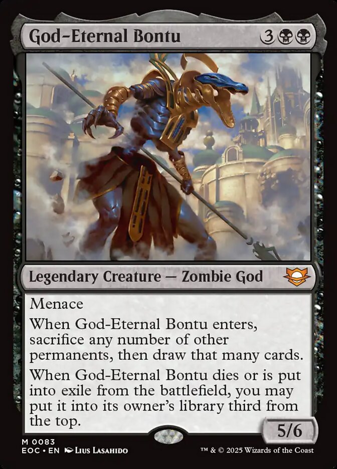 God-Eternal Bontu (Commander: Edge of Eternities) 