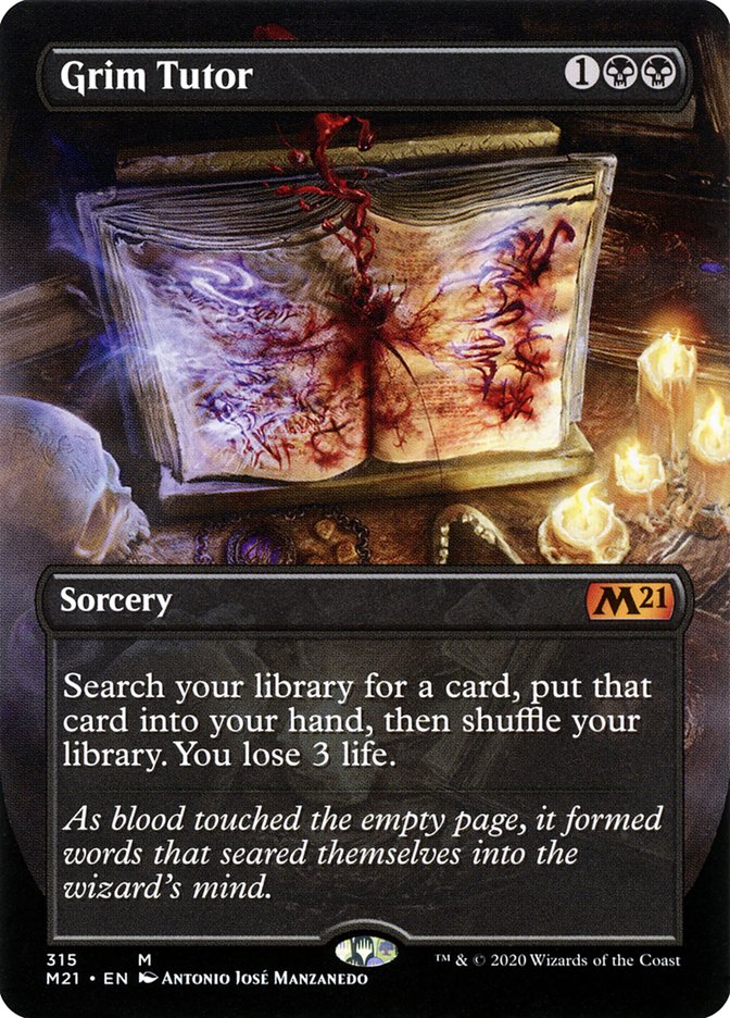Grim Tutor (Core Set 2021) 