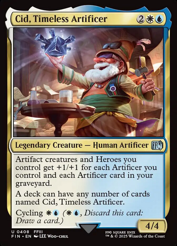 Cid, Timeless Artificer 408/309 (FINAL FANTASY) 
