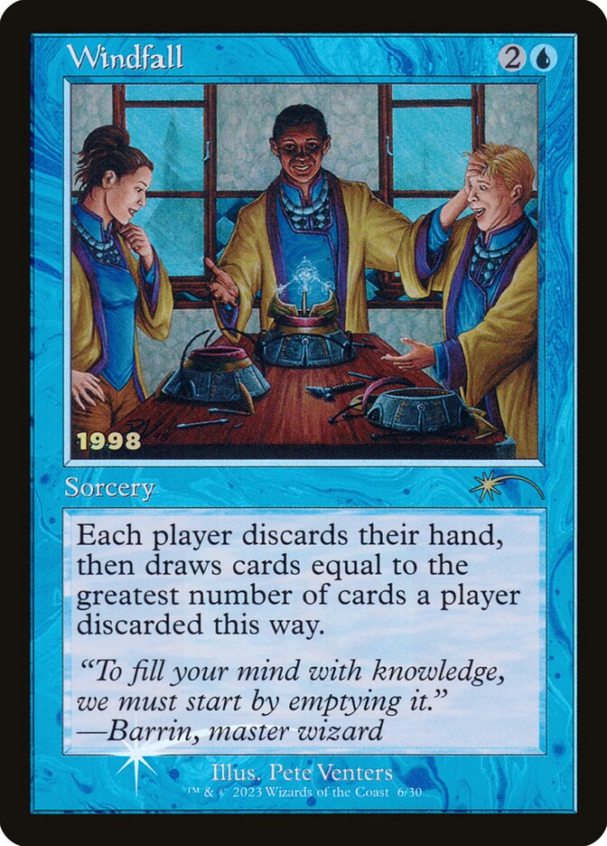 Windfall 6 (30th Anniversary Promos)  - Foil
