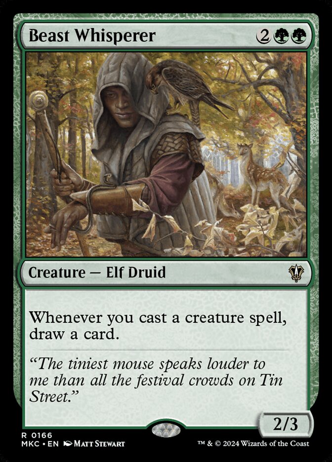 Beast Whisperer 166/311 (Commander: Murders at Karlov Manor) 