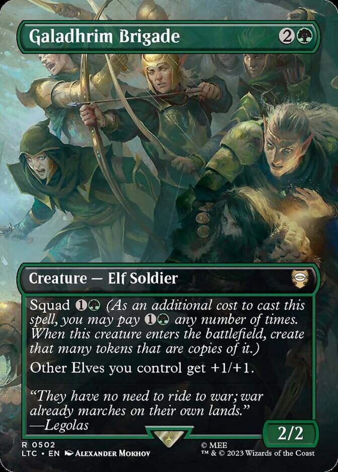 Galadhrim Brigade (Commander: The Lord of the Rings: Tales of Middle-earth) 