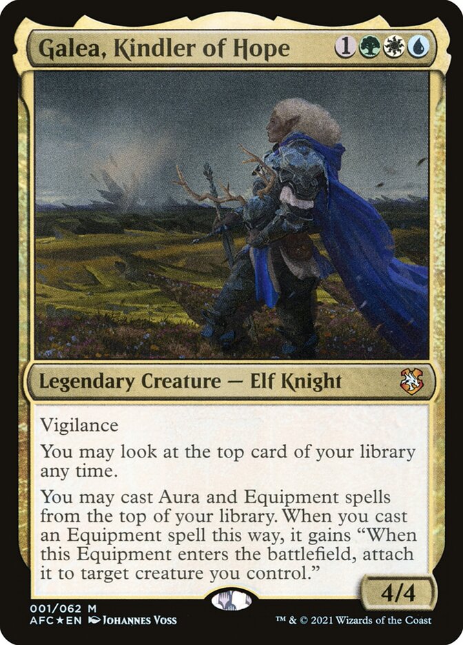 Galea, Kindler of Hope (Commander: Adventures in the Forgotten Realms)  - undefined