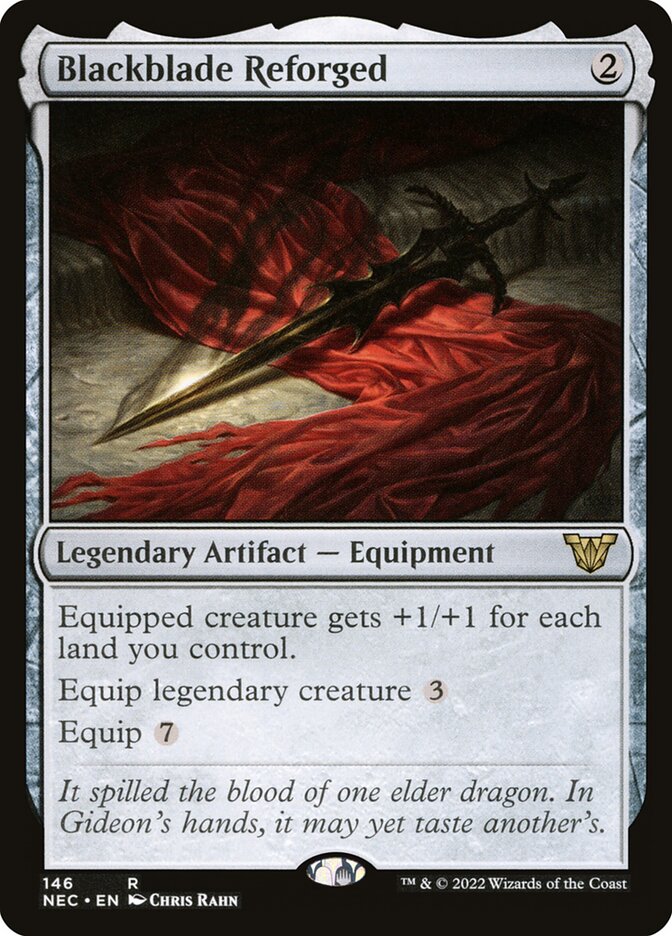 Blackblade Reforged 146 (Commander: Kamigawa: Neon Dynasty) 