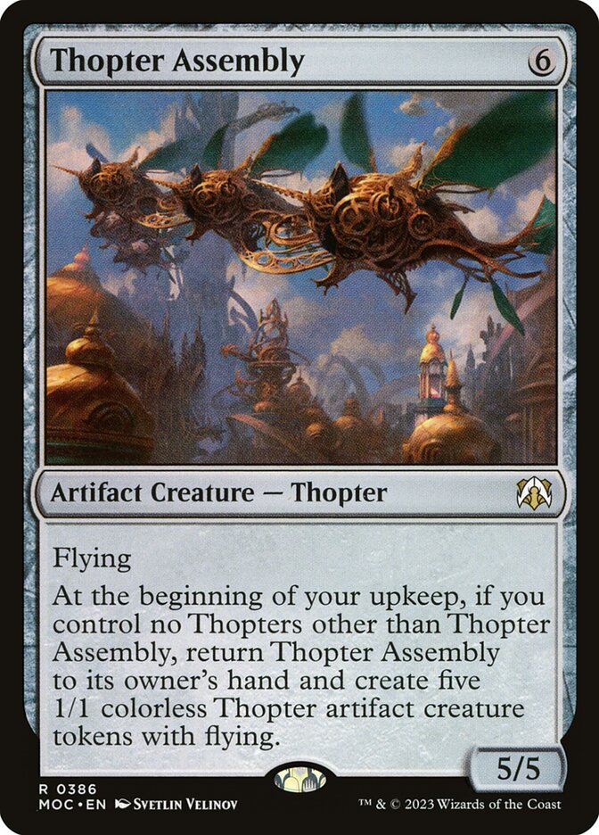 Thopter Assembly (Commander: March of the Machine) 