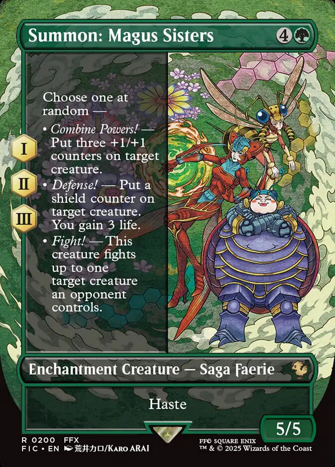 Summon: Magus Sisters (Commander: FINAL FANTASY) 