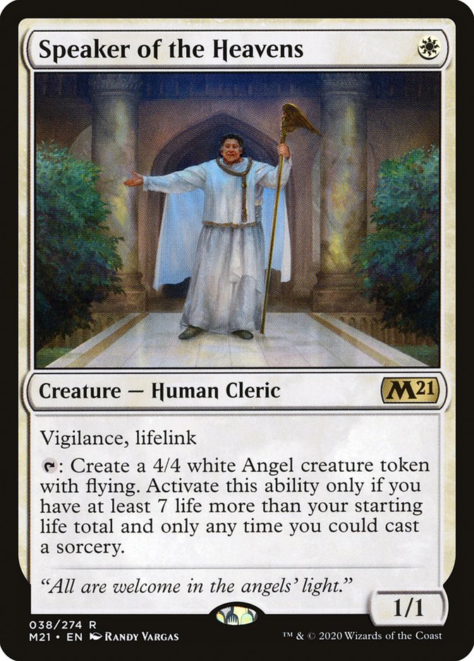Speaker of the Heavens (Core Set 2021) 