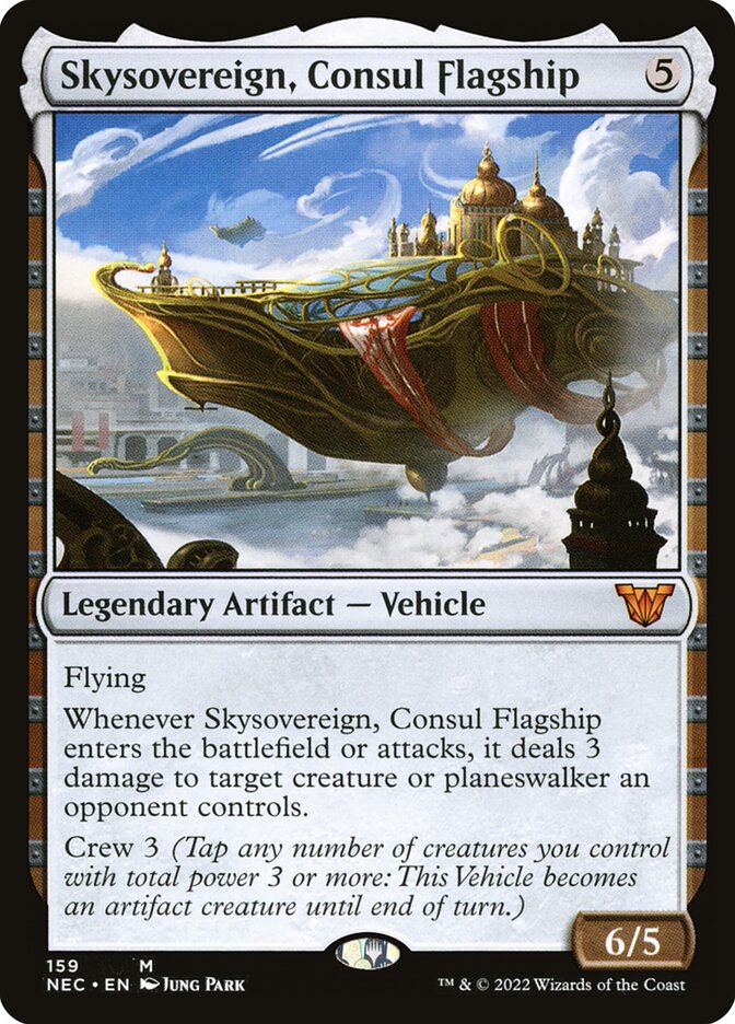 Skysovereign, Consul Flagship (Commander: Kamigawa: Neon Dynasty) 