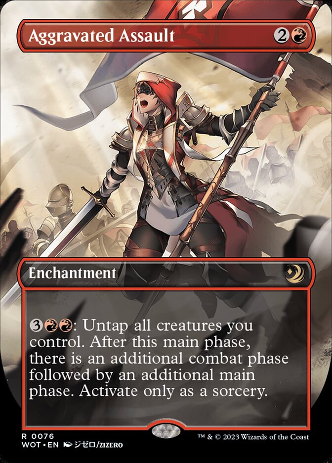 Aggravated Assault (Wilds of Eldraine: Enchanting Tales) 