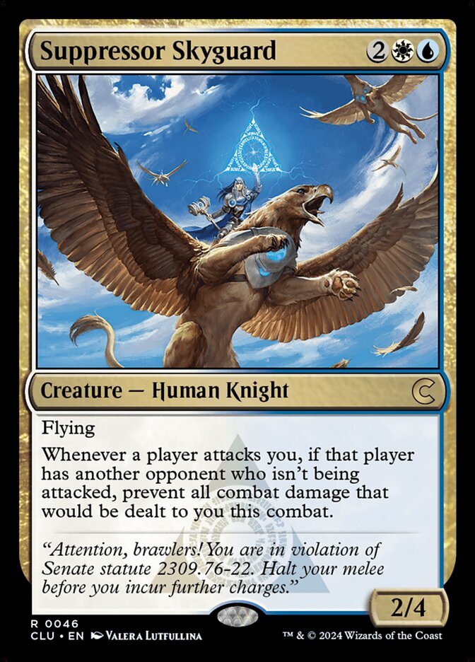 Suppressor Skyguard 46/284 (Ravnica: Clue Edition) 