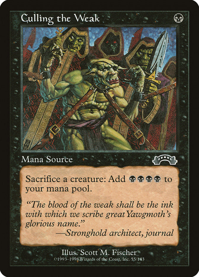 Culling the Weak 55 (Exodus) 