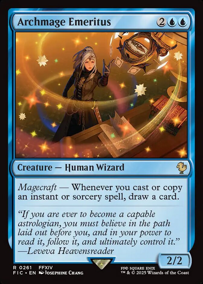 Archmage Emeritus (Commander: FINAL FANTASY) 