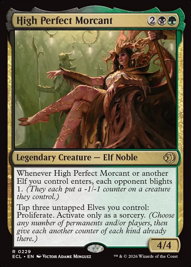 High Perfect Morcant 229 (Lorwyn Eclipsed)  - Foil