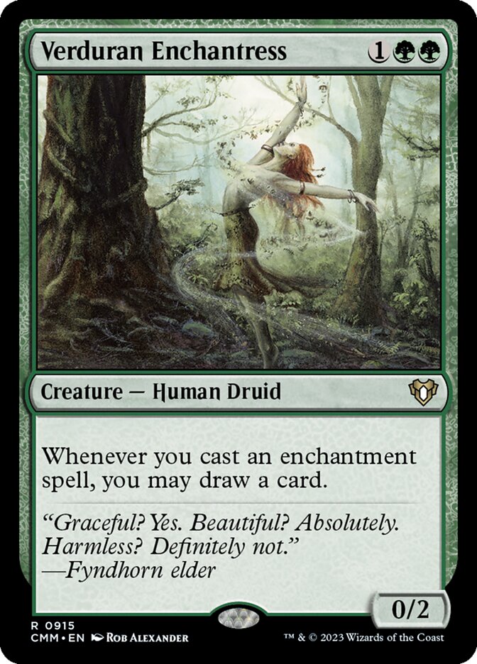 Verduran Enchantress (Commander Masters) 