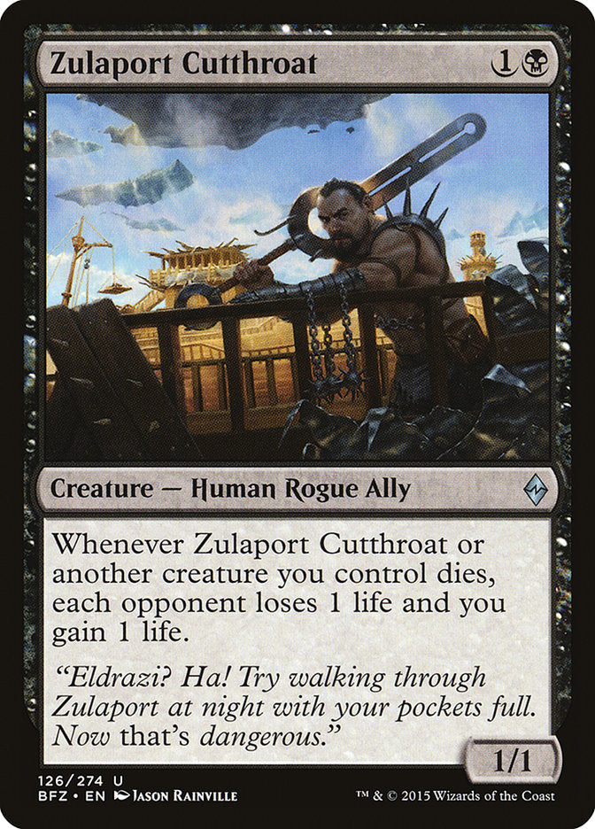 Zulaport Cutthroat 126 (Battle for Zendikar) 