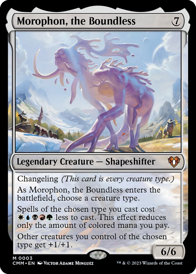 Morophon, the Boundless 3 (Commander Masters) 