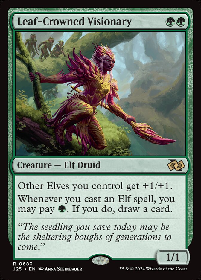 Leaf-Crowned Visionary 683/779 (Foundations Jumpstart) 