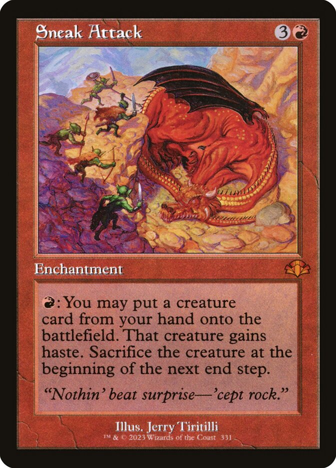 Sneak Attack (Dominaria Remastered) 