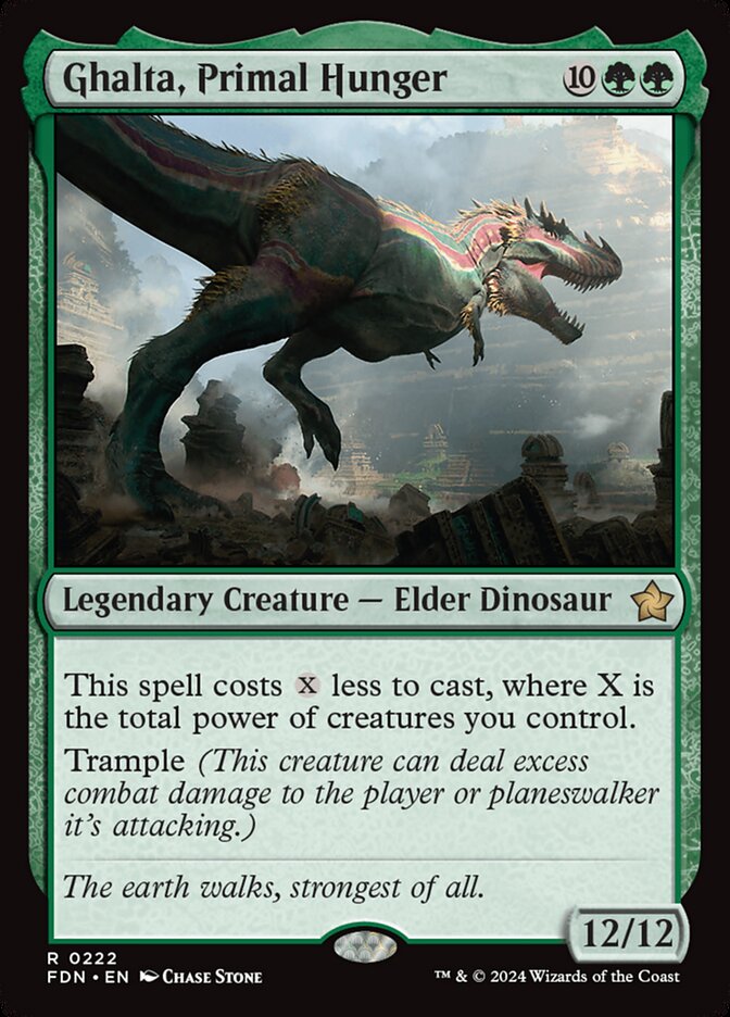 Ghalta, Primal Hunger (Foundations)  - undefined