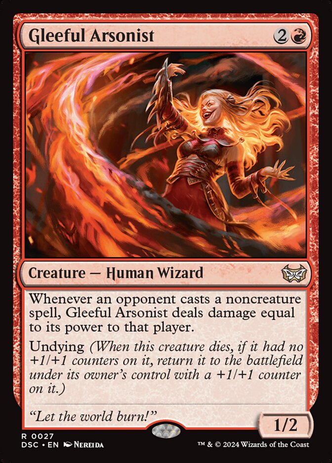 Gleeful Arsonist (Commander: Duskmourn: House of Horror) 