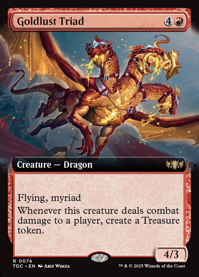 Goldlust Triad (Commander: Tarkir: Dragonstorm) 