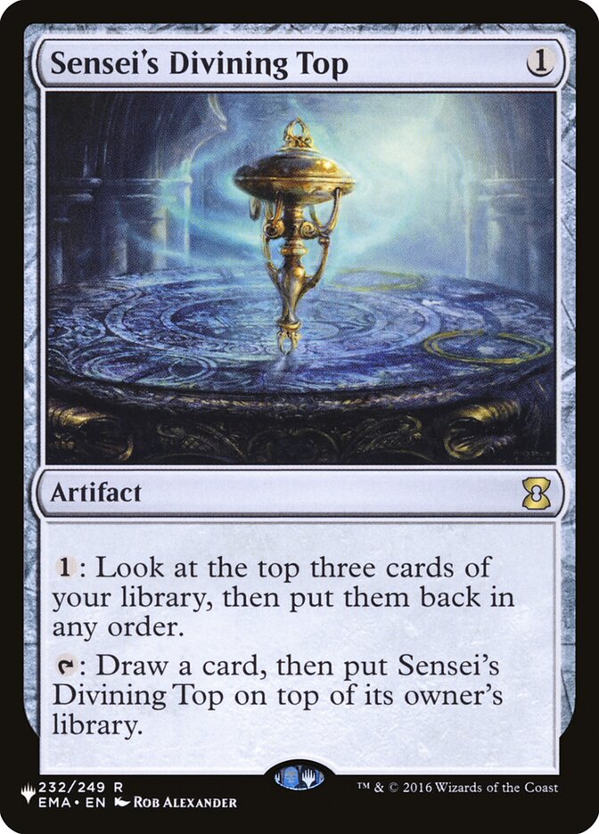 Sensei's Divining Top EMA-232/5075 (The List Reprints) 