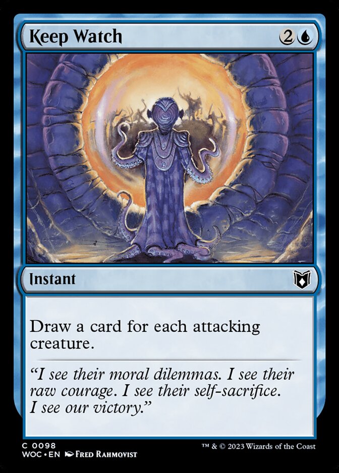 Keep Watch (Commander: Wilds of Eldraine) 