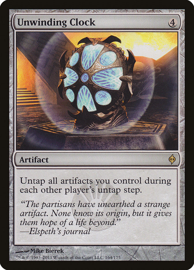 Unwinding Clock 164 (New Phyrexia) 