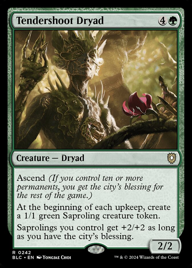 Tendershoot Dryad (Commander: Bloomburrow) 
