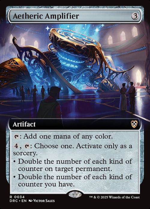 Aetheric Amplifier 34 (Commander: Aetherdrift)  - Extended Art