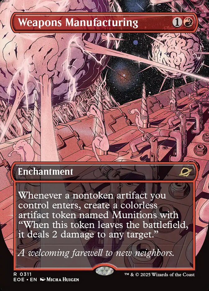 Weapons Manufacturing (Edge of Eternities)  - undefined