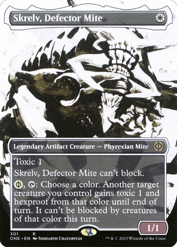 Skrelv, Defector Mite 301 (Phyrexia: All Will Be One)  - Borderless