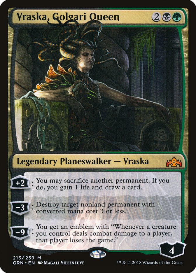 Vraska, Golgari Queen (Guilds of Ravnica) 