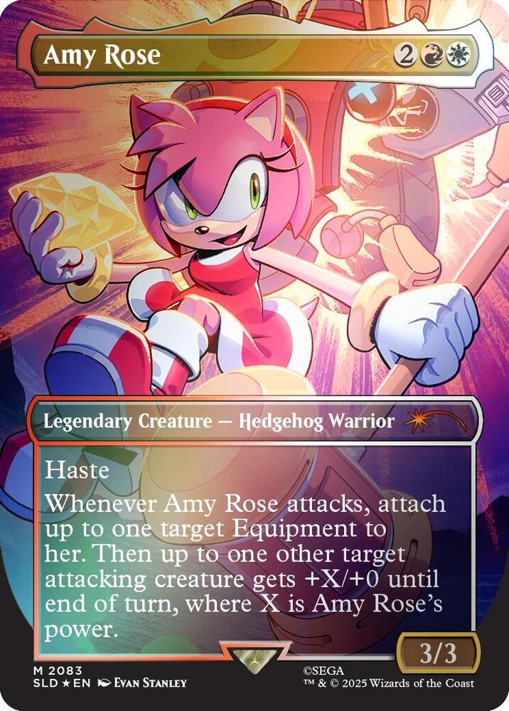Amy Rose Rainbow Foil (Secret Lair Drop Series)  - undefined
